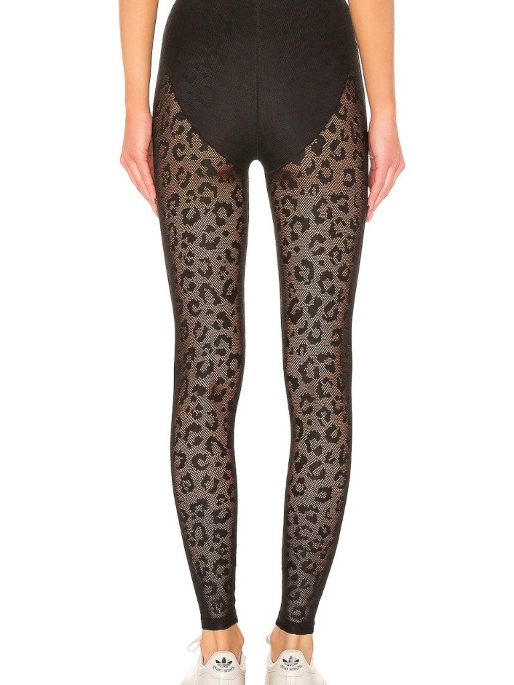 Adam Selman Sport French Cut Legging Black Leopard | Size M | EUC - Picture 3 of 7